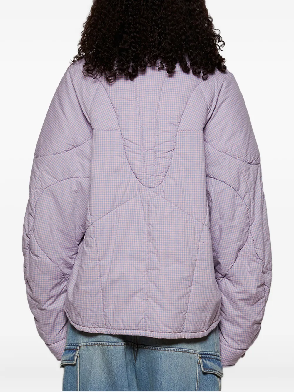 Natasha Zinko cotton quilted jacket Roze