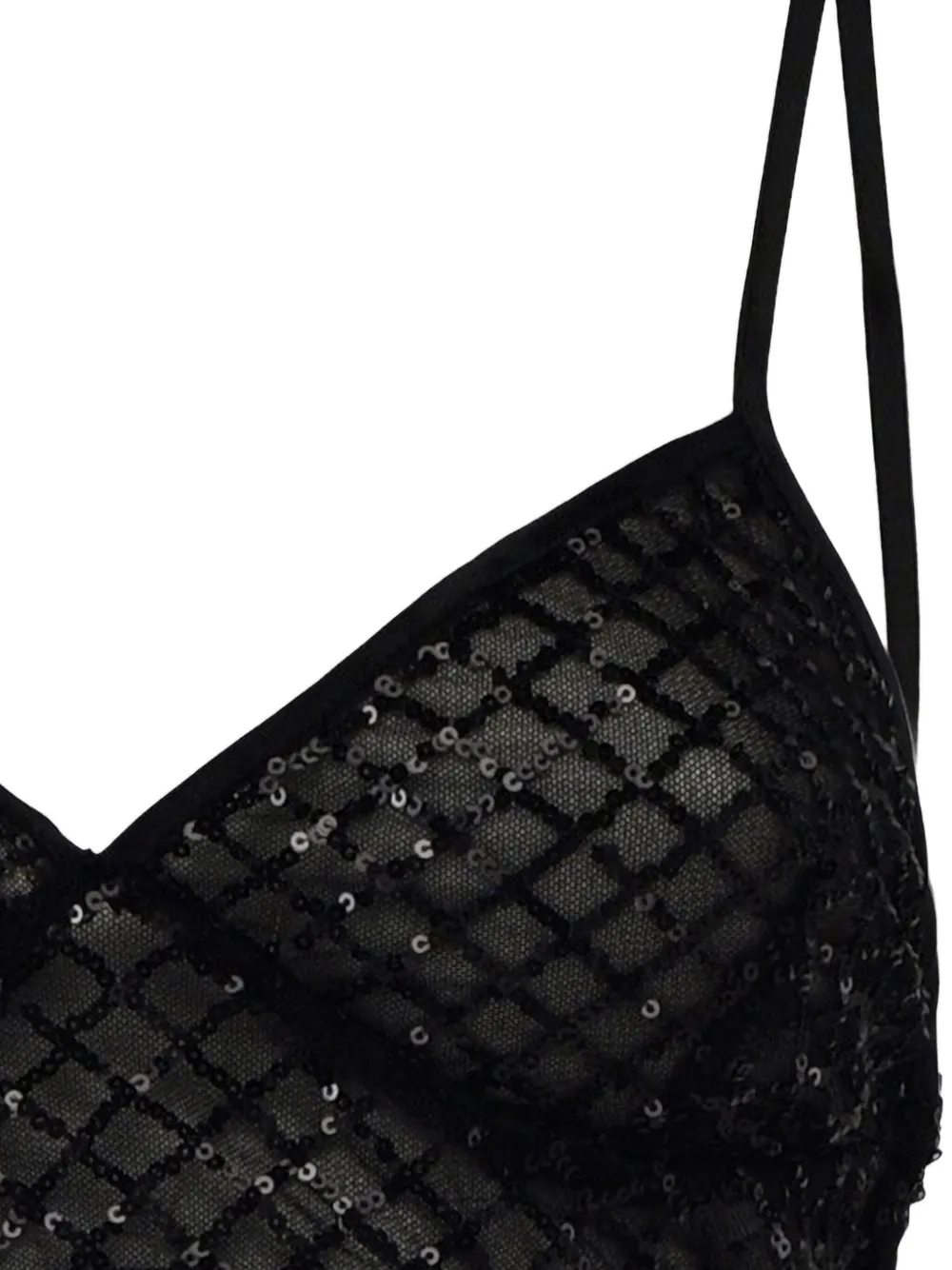 La Semaine sequin-embellished bralette-style top | Vests & Tank Tops | Image 2