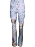 Di Petsa Sea Foam straight trousers - White