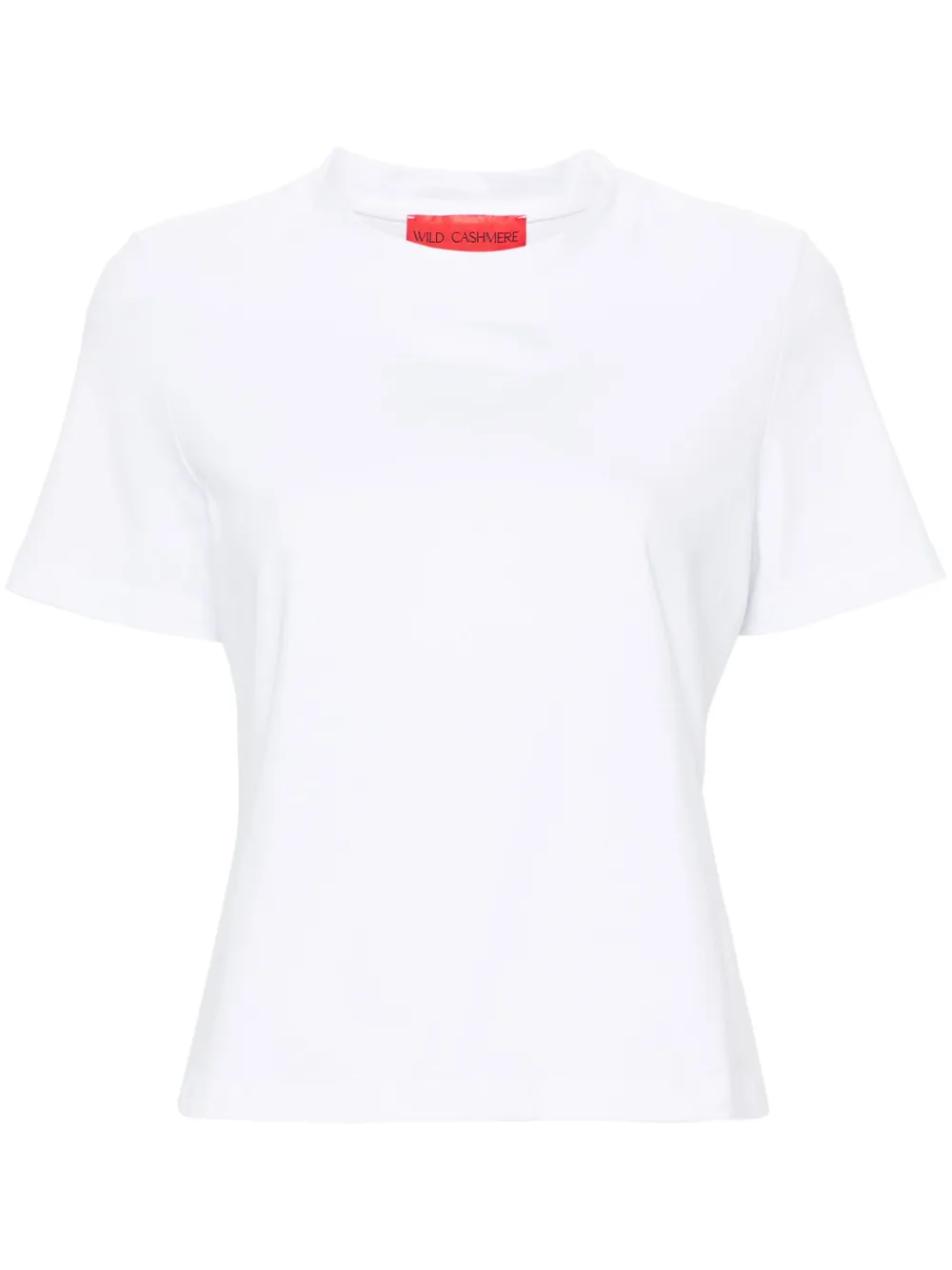 Wild Cashmere Emily jersey T-shirt Wit