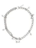 Justine Clenquet Holly piercing-detailed necklace - Silver
