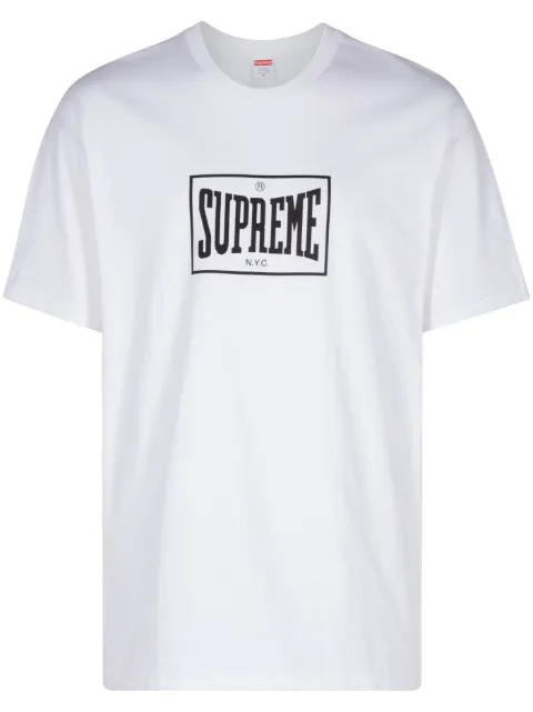 Supreme playera Warm Up "White"