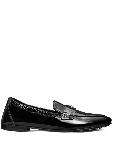 Tory Burch Sapatilha de couro com Double T