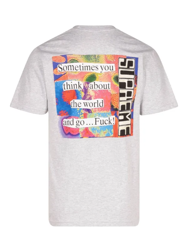 Supreme Static Grey Tシャツ | グレー | FARFETCH JP