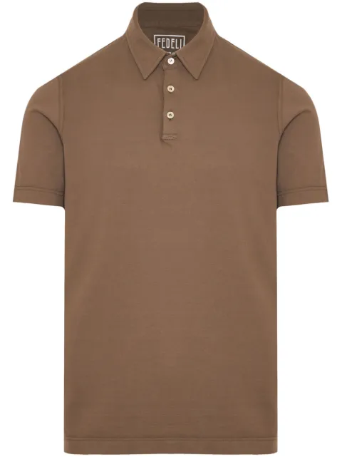 Fedeli Alby jersey polo shirt