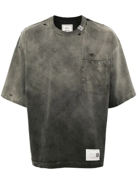 Maison MIHARA YASUHIRO Camiseta Sun-Faded Like de algodão