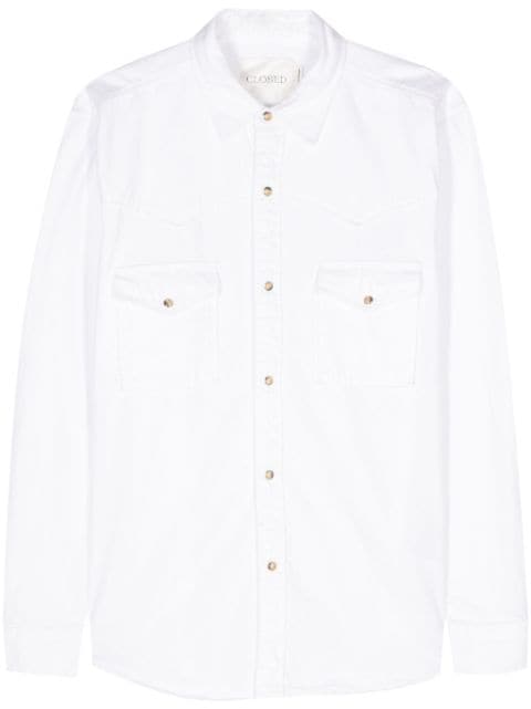 Closed western-style cotton shirt