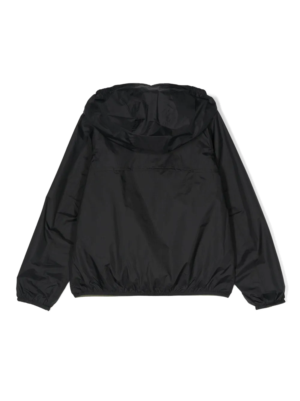 K Way Kids impermeable reversible P. Jake Plus.2 ninos Nylon reciclado Nylon reciclado 12 anos Negro