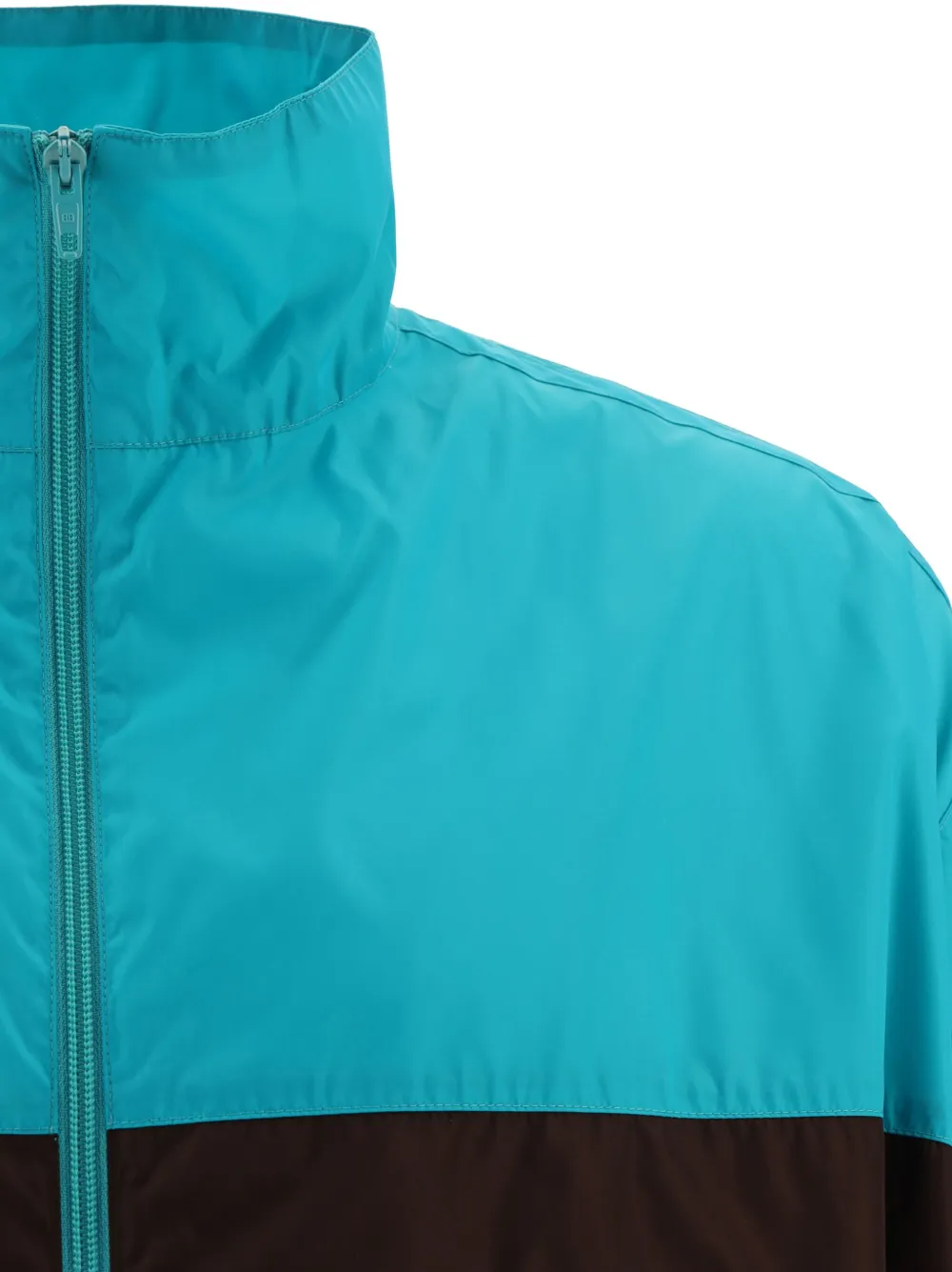 Balenciaga Windjack met logoprint Blauw