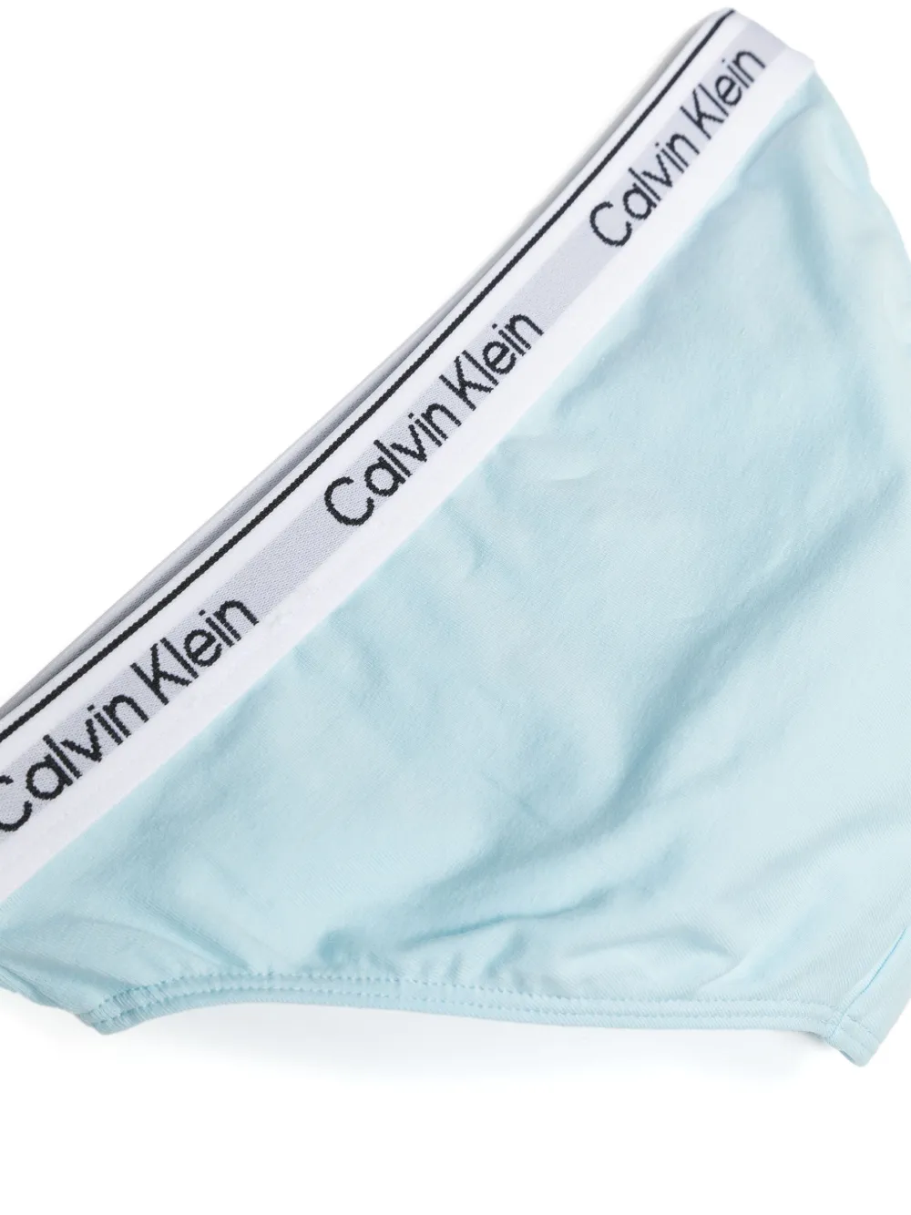 Calvin Klein Kids Twee paar slips met logo-jacquard Roze