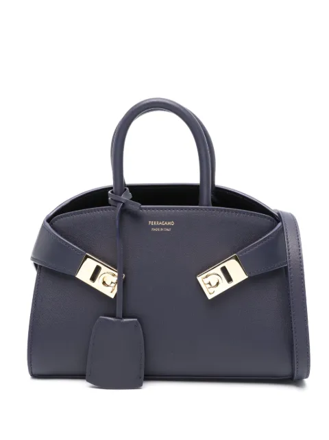 Ferragamo sac cabas en cuir à logo imprimé
