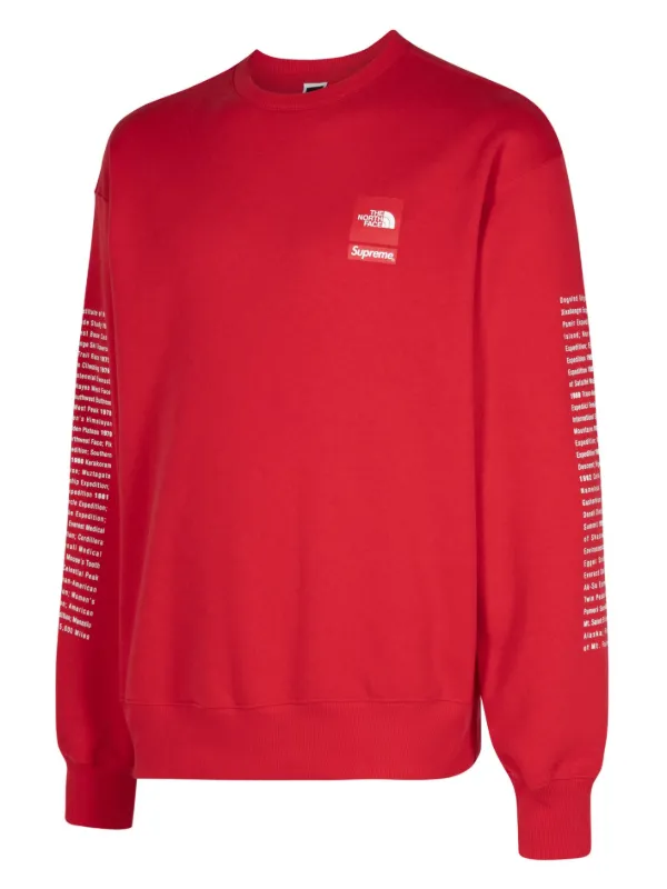 Supreme x the north face crewneck hotsell