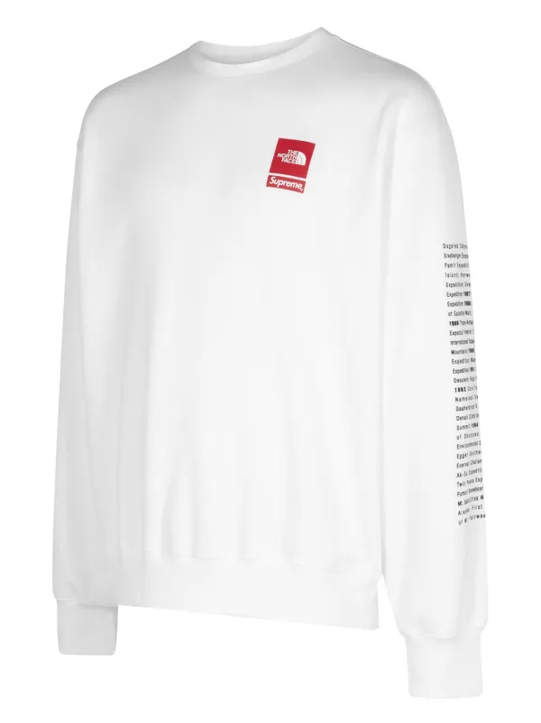 Supreme x The North Face White Sweatshirt White FARFETCH CA