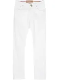 Jacob Cohën pocket-square low-rise jeans - White