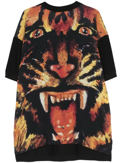 Vivienne Westwood Pre-Owned 2014s tiger-face print dress