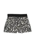 Moncler Enfant logo-print lightweight shorts - Neutrals