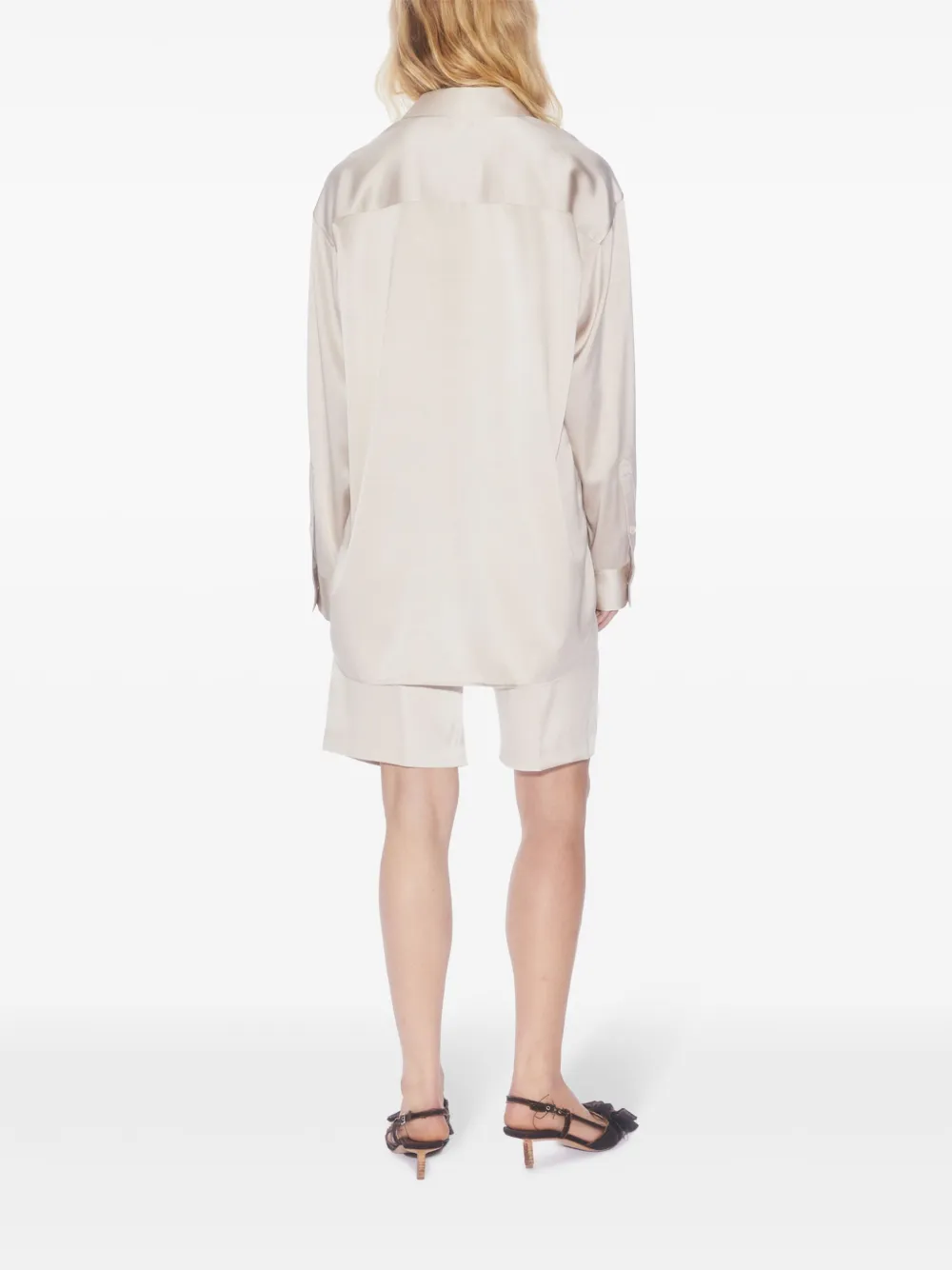 Filippa K Oversized blouse Beige