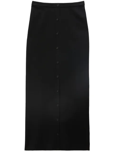 Filippa K buttoned knitted maxi skirt