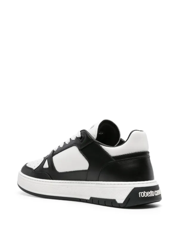 roberto cavalli 黒 レース 40 イタリア製 Roberto Cavalli Sport 40 Sneakers Lace-up Shoes Black New