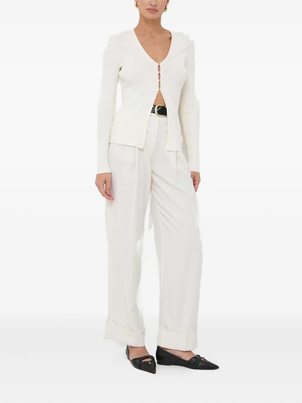 BOSS ribbed-knit cardigan | Cardigans | Image 2