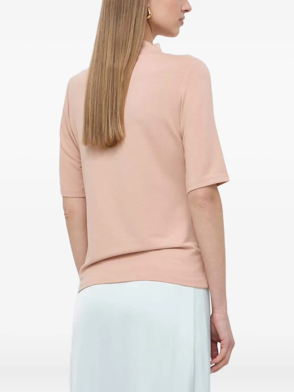 BOSS Etikat high-neck short-sleeve top | T-Shirts & Jersey Shirts | Image 2