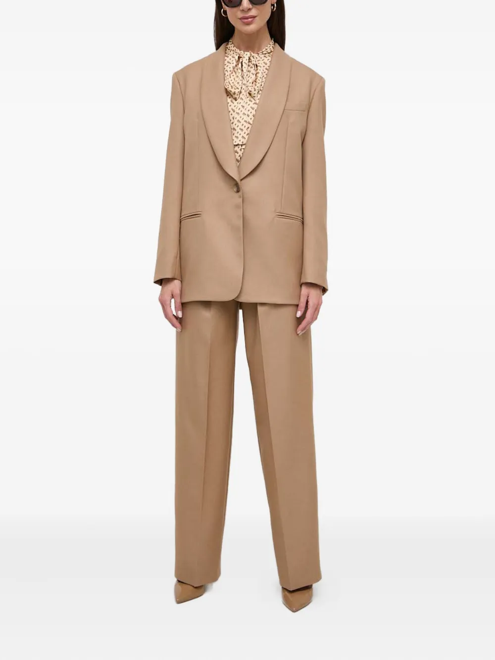 BOSS shawl-collar single-breasted blazer | Blazers | Image 2