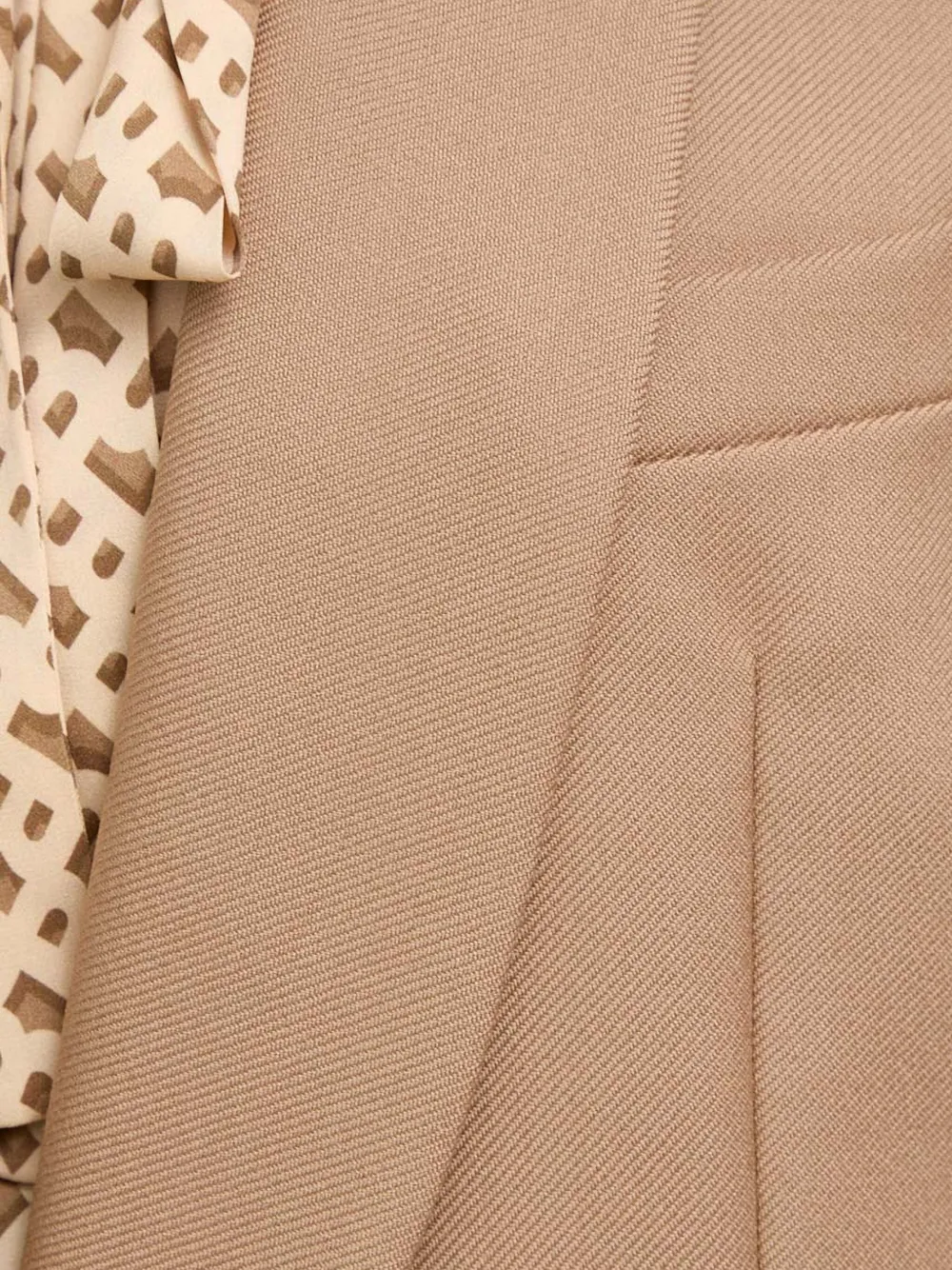 Hugo Boss Shawl-collar Single-breasted Blazer In Neutral