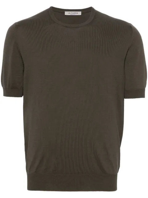 Fileria crew-neck fine-knit T-shirt