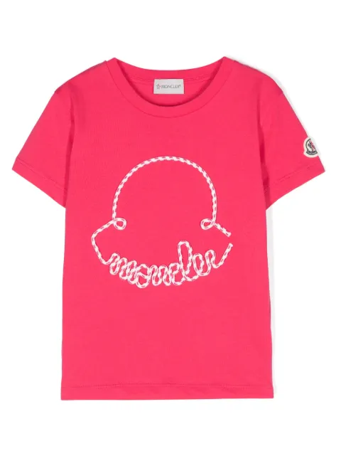 Moncler Enfant 3D logo-detail T-shirt