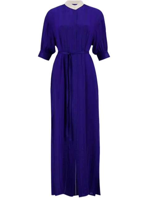 Zeus+Dione vestido midi de seda
