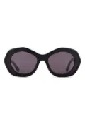 Retrosuperfuture geometric-frame sunglasses - Black