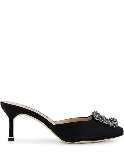 Manolo Blahnik 50mm Hangisimu mules