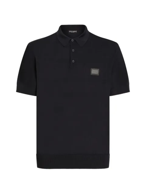 Dolce & Gabbana playera tipo polo con manga larga