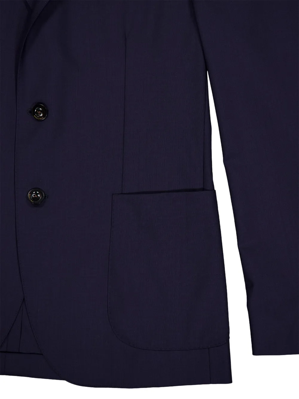 Boglioli Blazer met enkele rij knopen Blauw