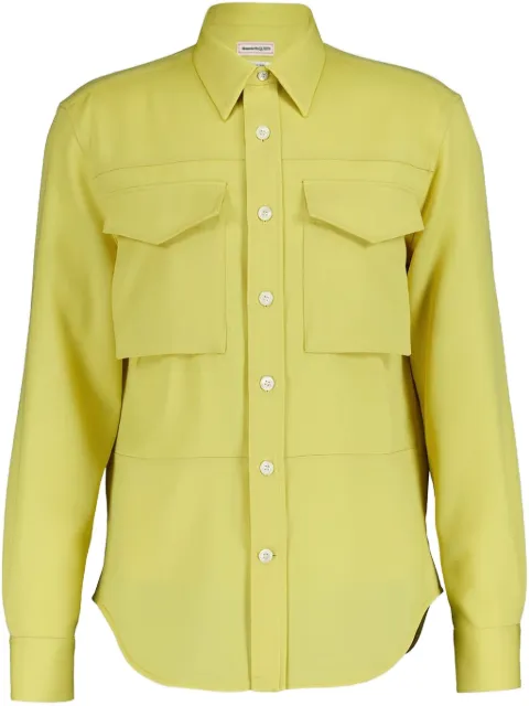 Alexander McQueen camisa con botones
