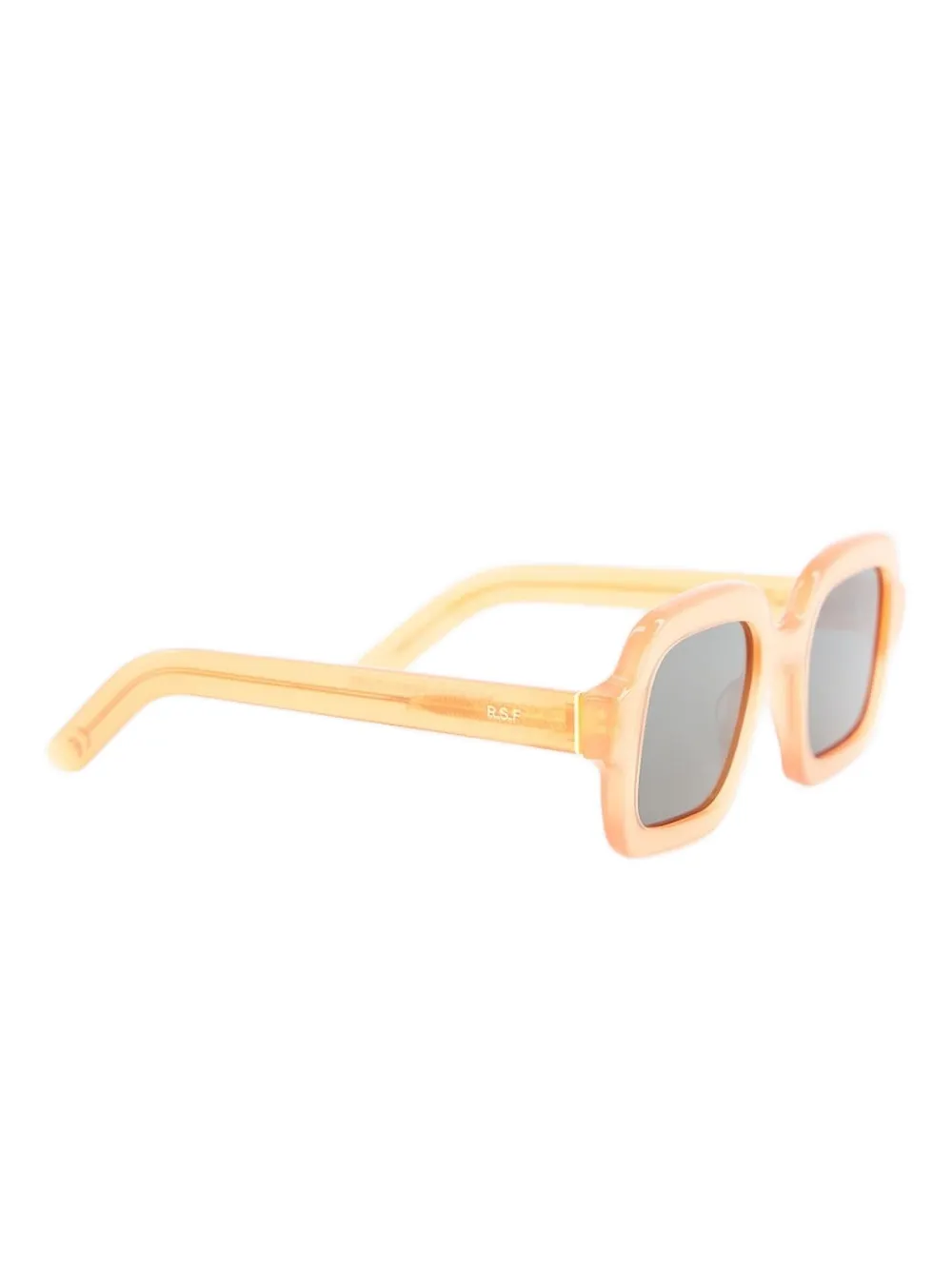 Retrosuperfuture Zonnebril met vierkant montuur Beige