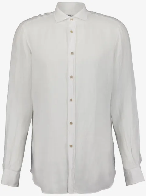 Boglioli long-sleeve linen shirt