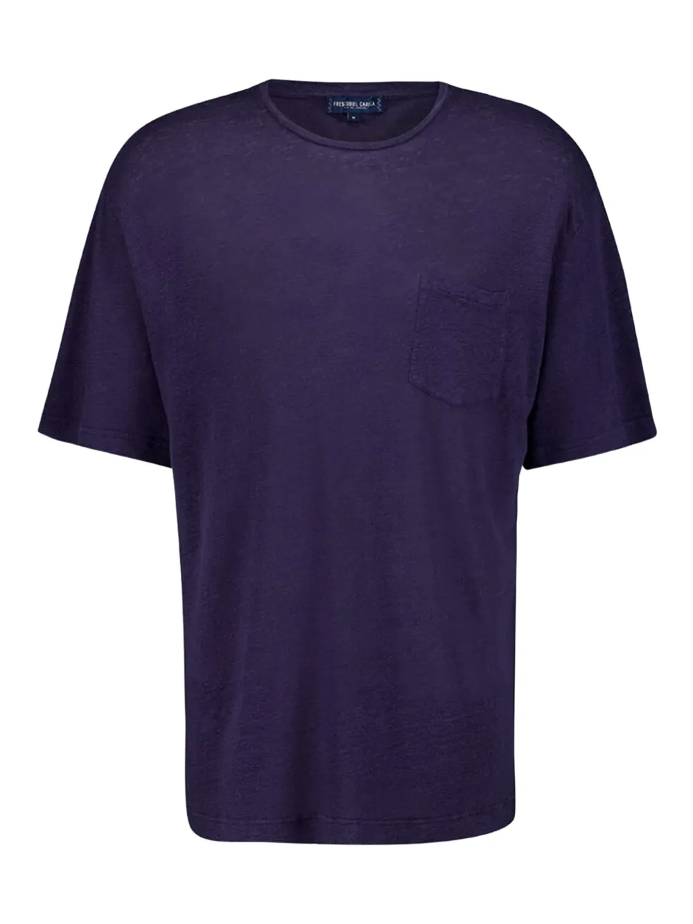 Frescobol Carioca Carmo pocket crew-neck t-shirt - ブルー Frescobol Carioca Carmo pocket crew-neck t-shirt - ブルー