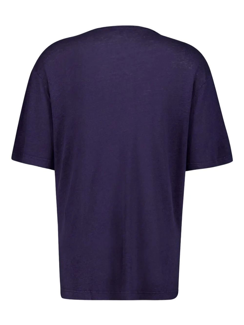 Frescobol Carioca Carmo T-shirt met ronde hals en zak - Blauw