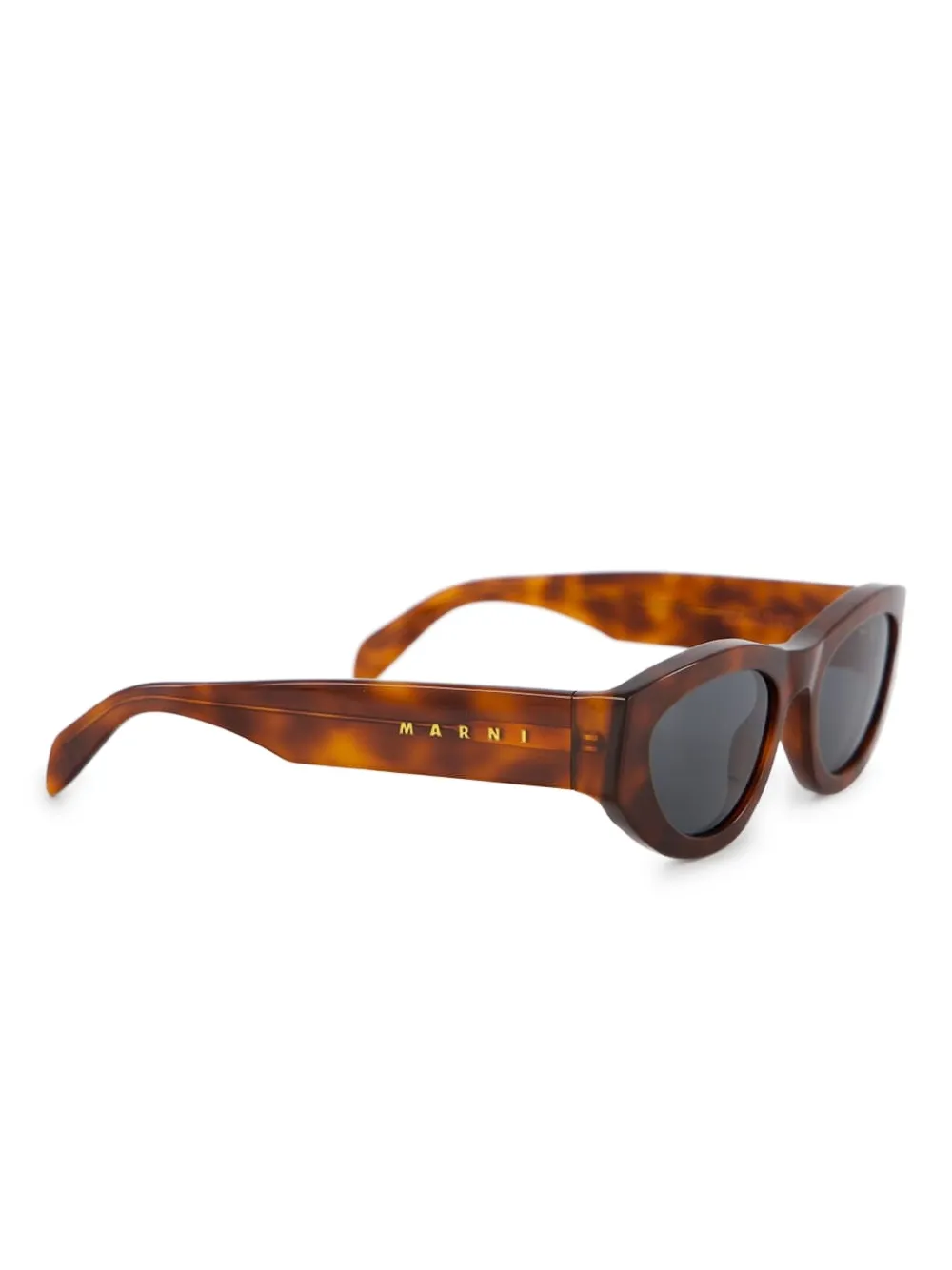 Retrosuperfuture Marni Rainbow Mountains zonnebril Bruin