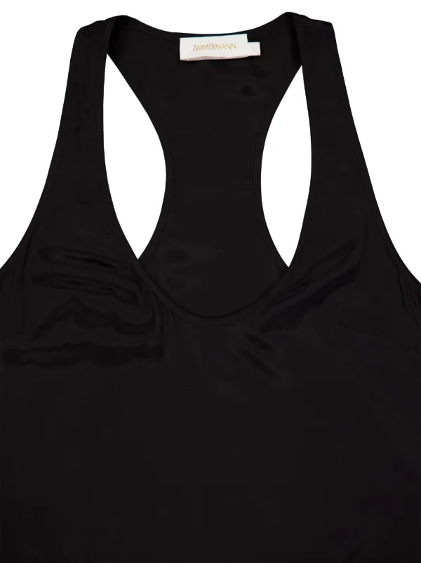 トップス Retty silky tank Black Loulou Studio Estor Silk Tank Top - Black – The Frankie Shop