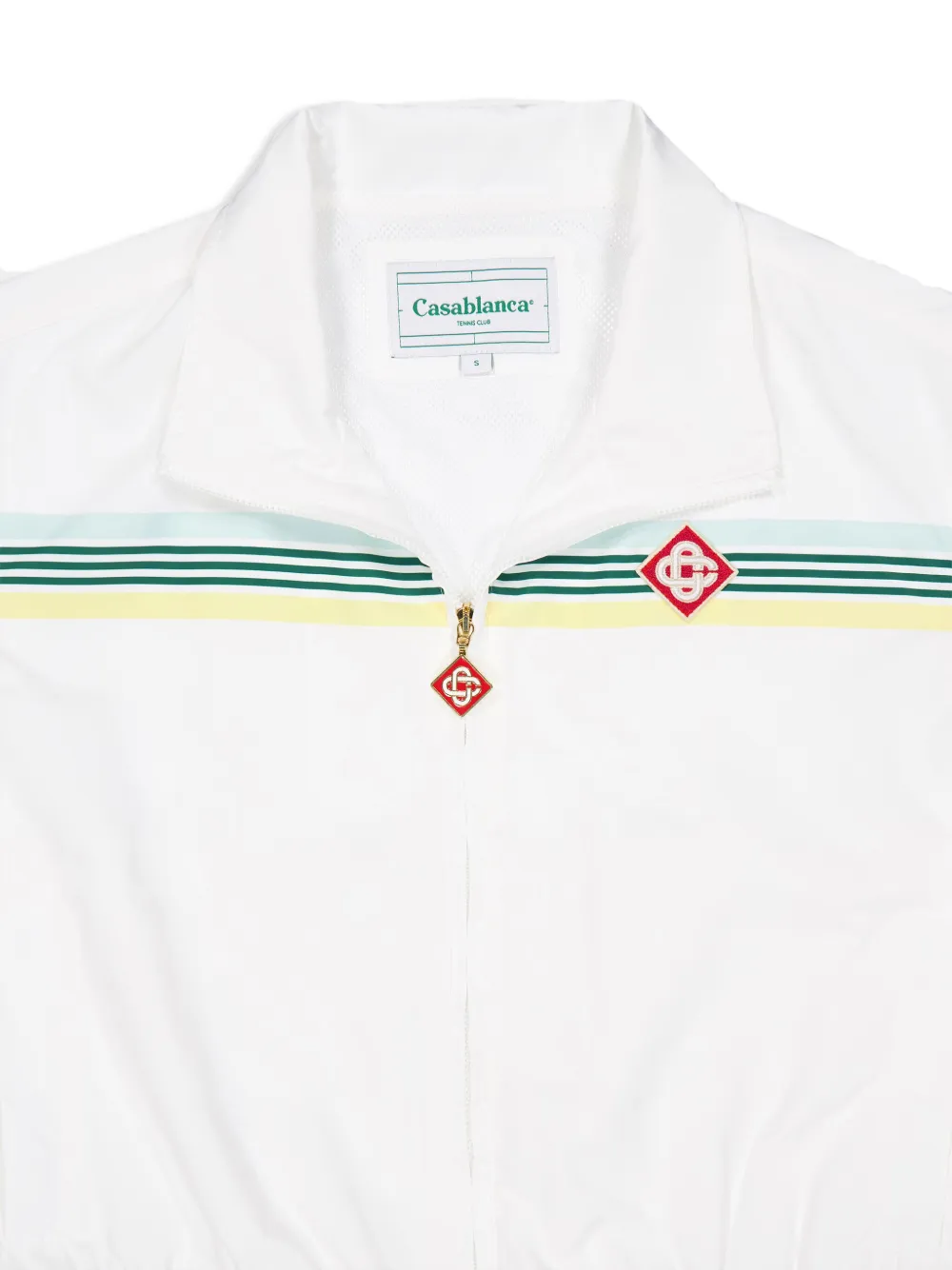 Casablanca Gehaakt trainingsjack Wit