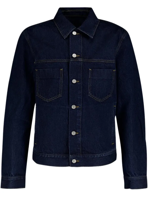 ブルゾン GIVENCHY DENIM COTTON JACKET Givenchy Cotton Denim Jacket | Blue | FARFETCH