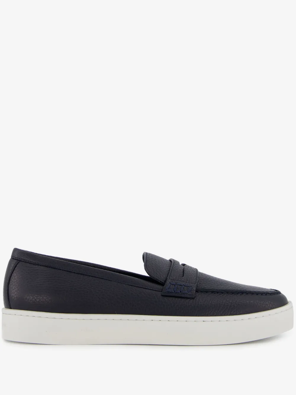 Manolo Blahnik Ellis leather loafers | Blue | Image 1