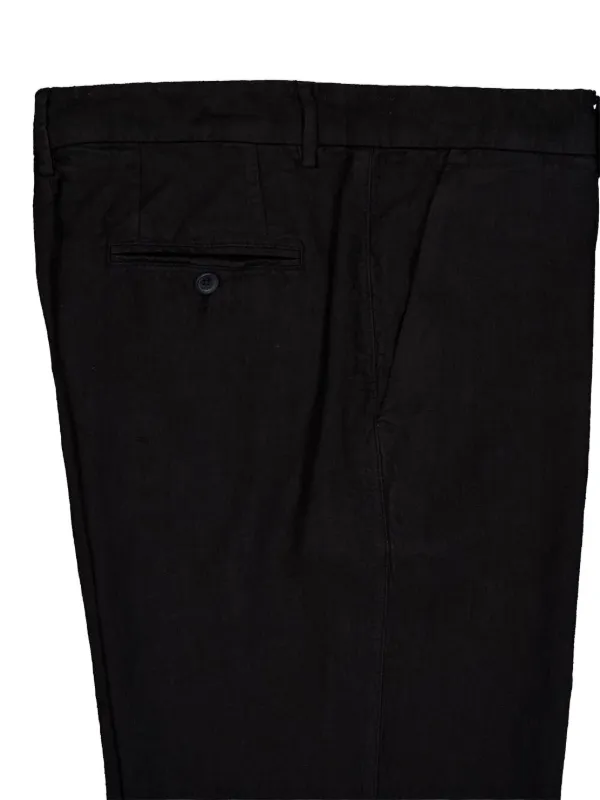 120% Lino リネン パンツ | ブラック | FARFETCH JP