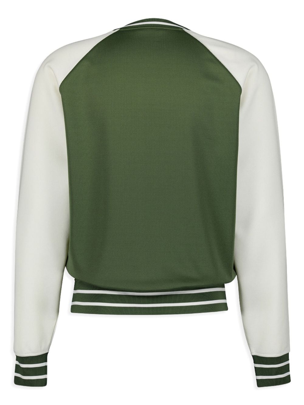 Balmain logo-embroidered sweatshirt - Groen