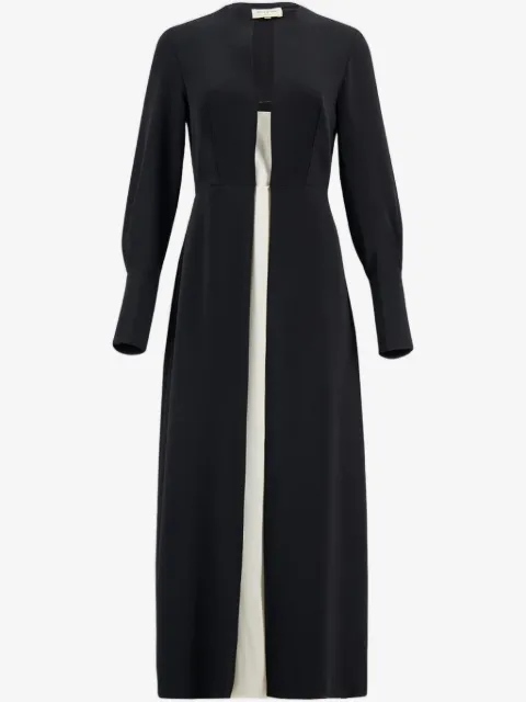 Zeus+Dione layered-design midi dress