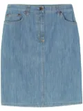 Miu Miu Pre-Owned 2000s denim mini skirt - Blue