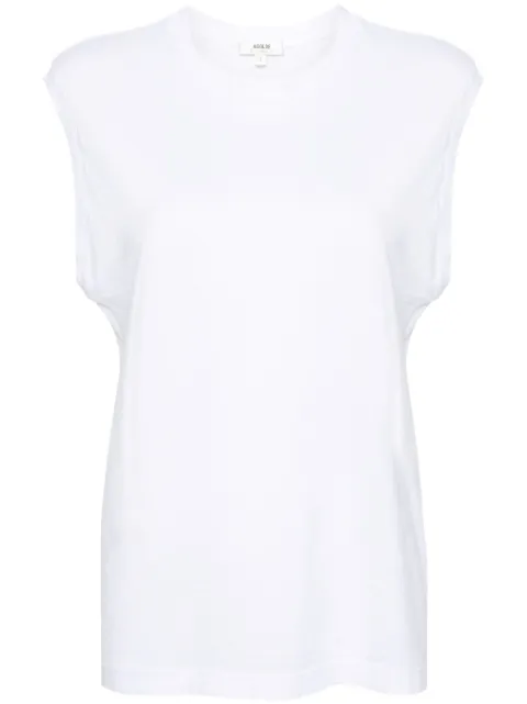 AGOLDE crew-neck cotton tank top