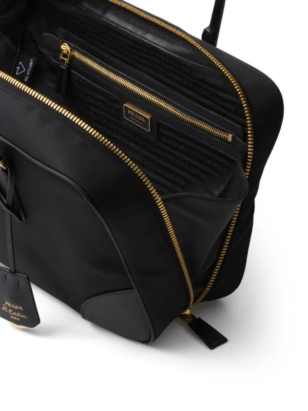 Prada Large Re-Edition 1978 Tote Bag | Black | FARFETCH